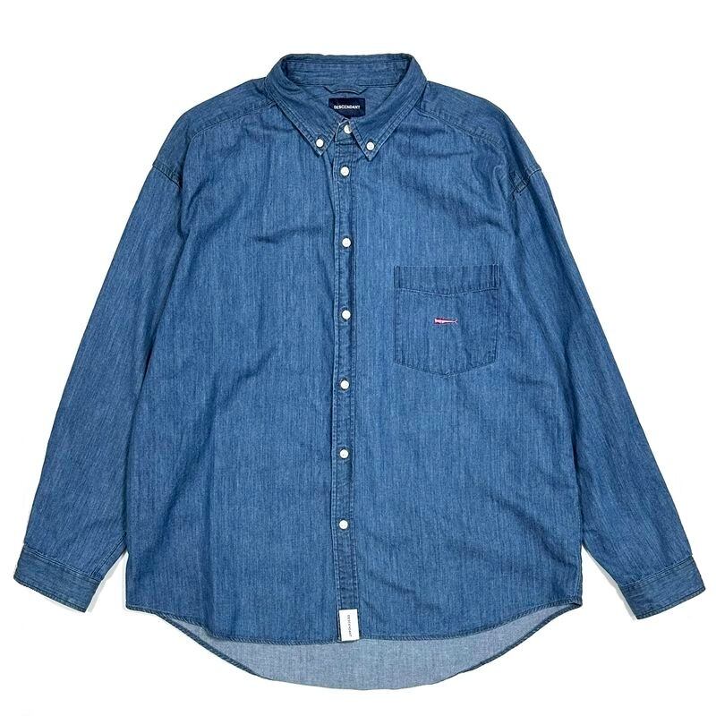 DESCENDANT ディセンダント ALLEN DENIM LS SHIRT 【公式通販】
