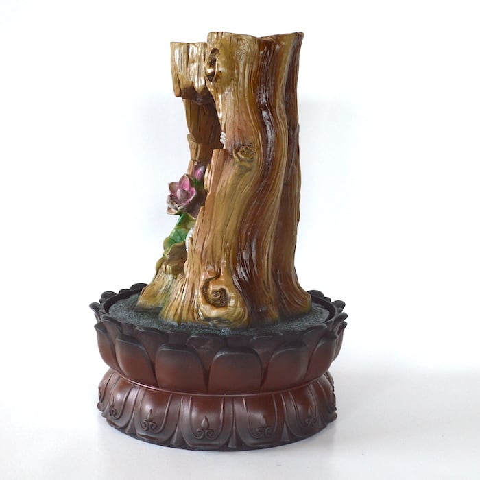 流水のオブジェ 縁起物 aq21053 木 自然 仏 仏様 置物 神仏 金運アップ