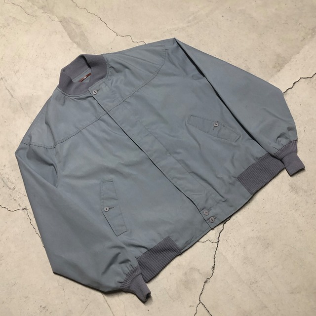 ⊕1970s CATALINA DERBY JACKET LIGHT BLUE