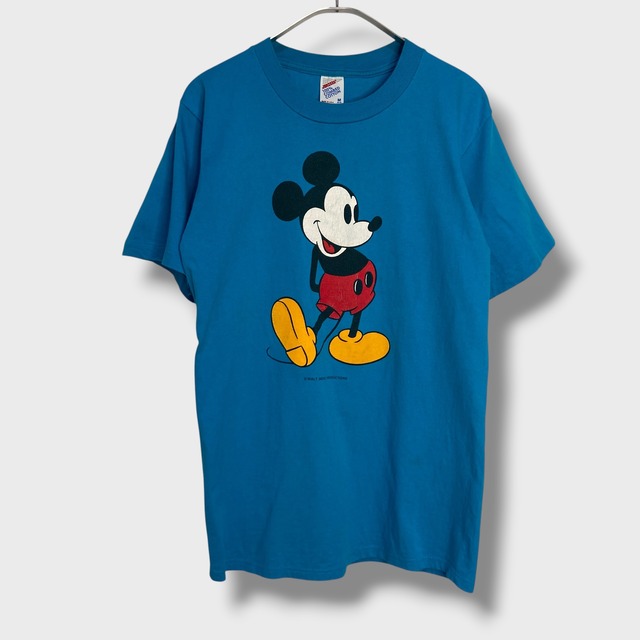 80s ミッキーマウス キャラTシャツ USA製 M JERZEES