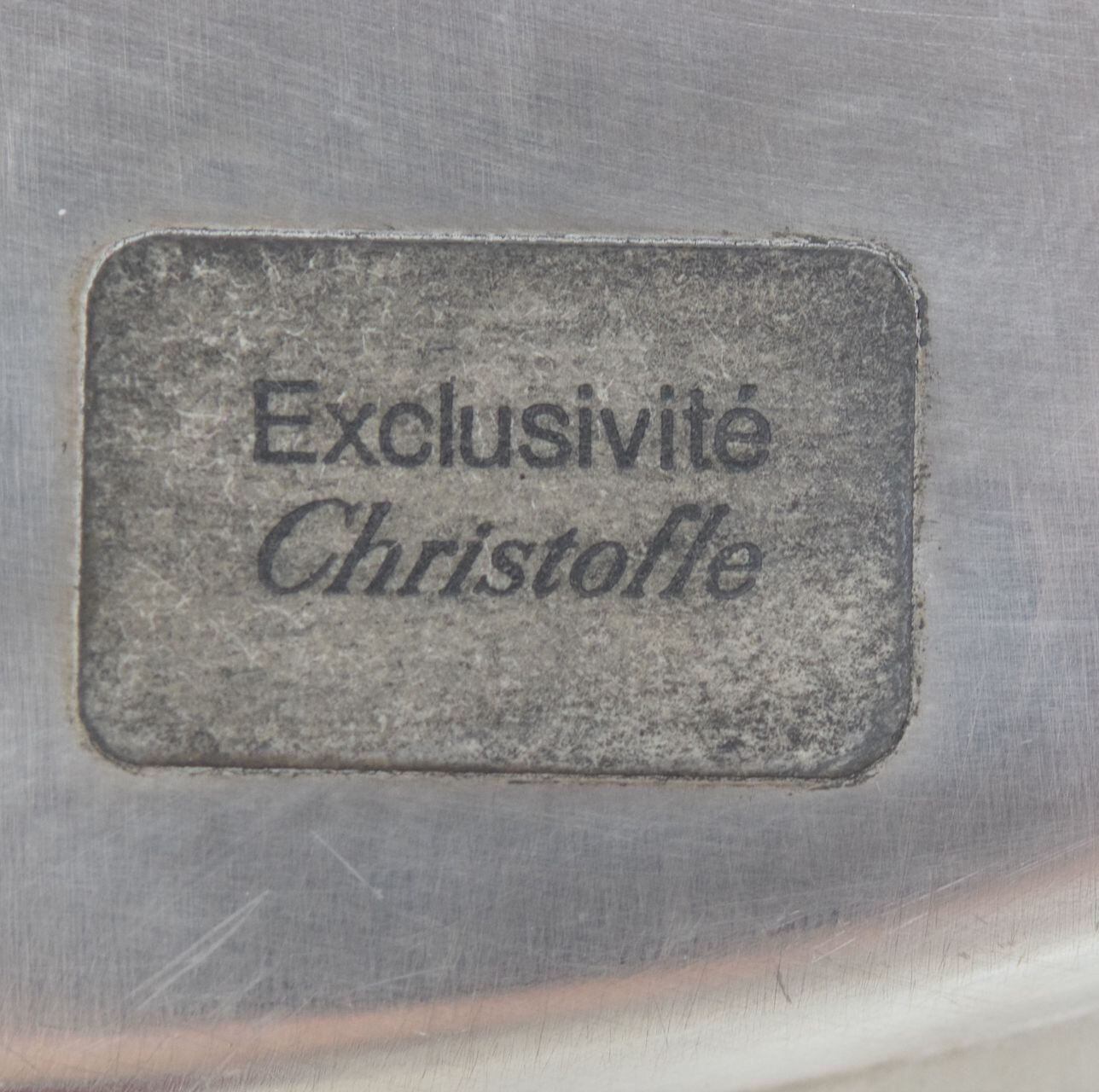 Christofle クリストフル FLEURON 12星座 トレイ 直径32.5cm | 一丁目