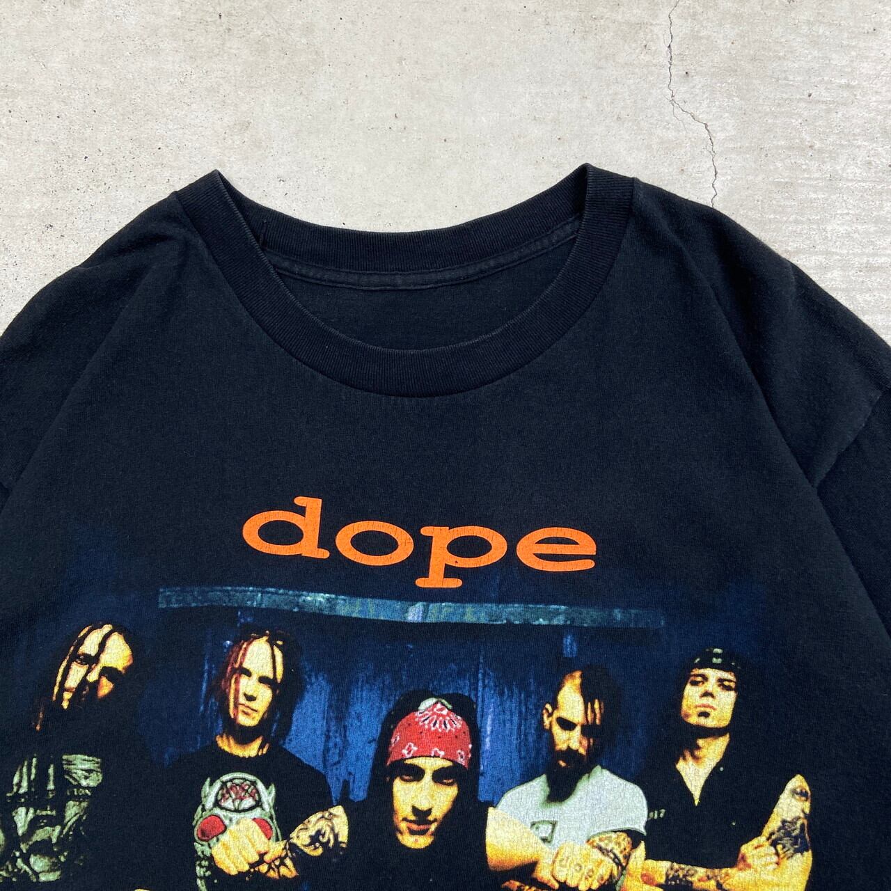 90年代 DOPE ドープ バンドTシャツ バンT ニューメタル メンズXL相当 