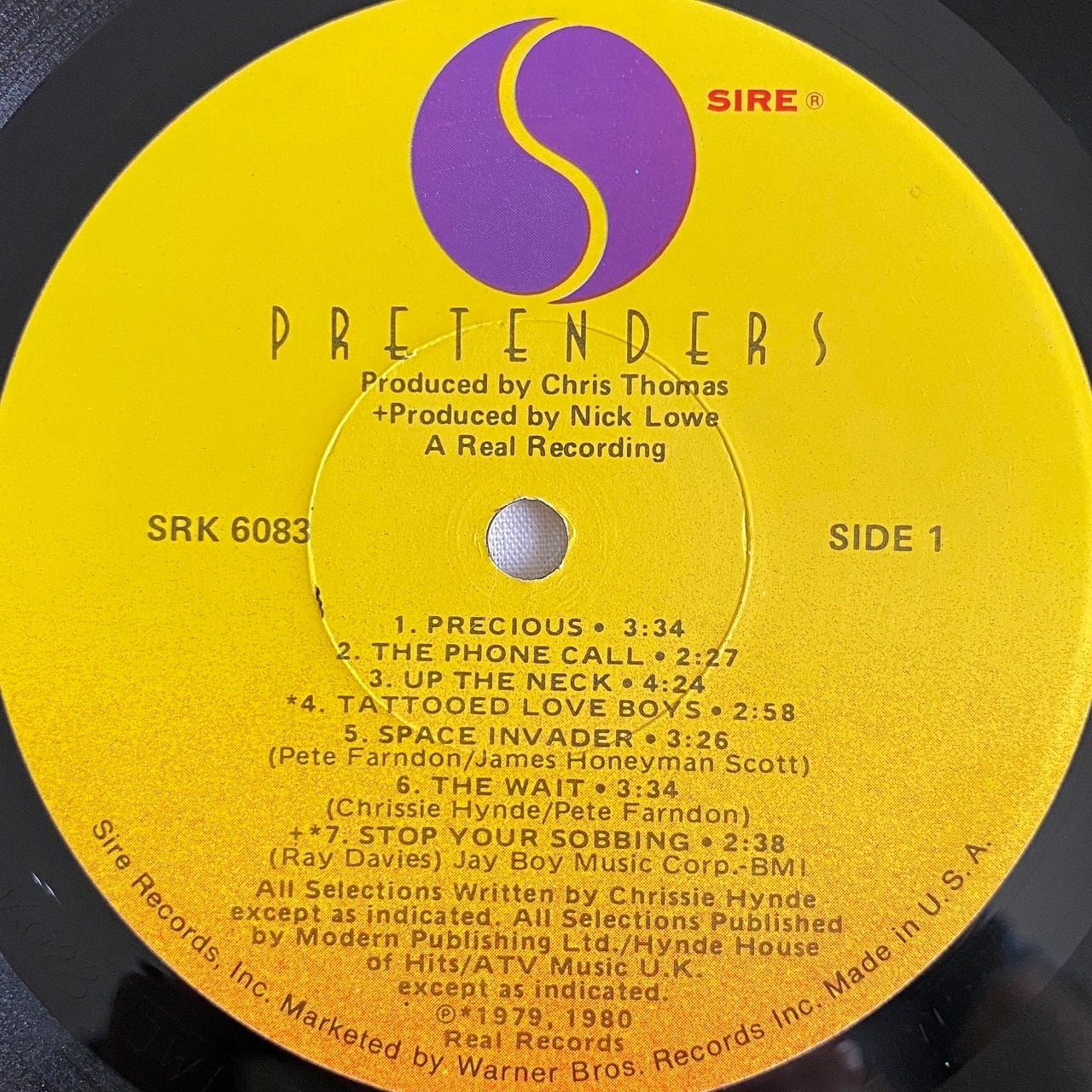 LP】Pretenders – Pretenders | マメシバレコード mameshiba records