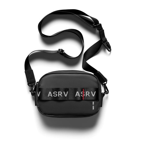 【ASRV】防水ショルダーバック - Black