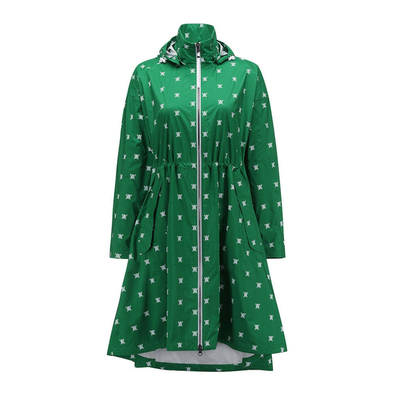 WOMEN ANEWGOLF PATTERN RAIN JACKET