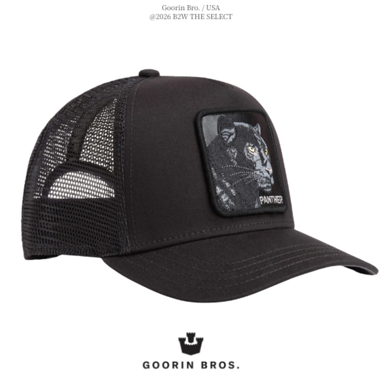 Goorin Bros.  Black Panther Trucker (Void/Black) - 2