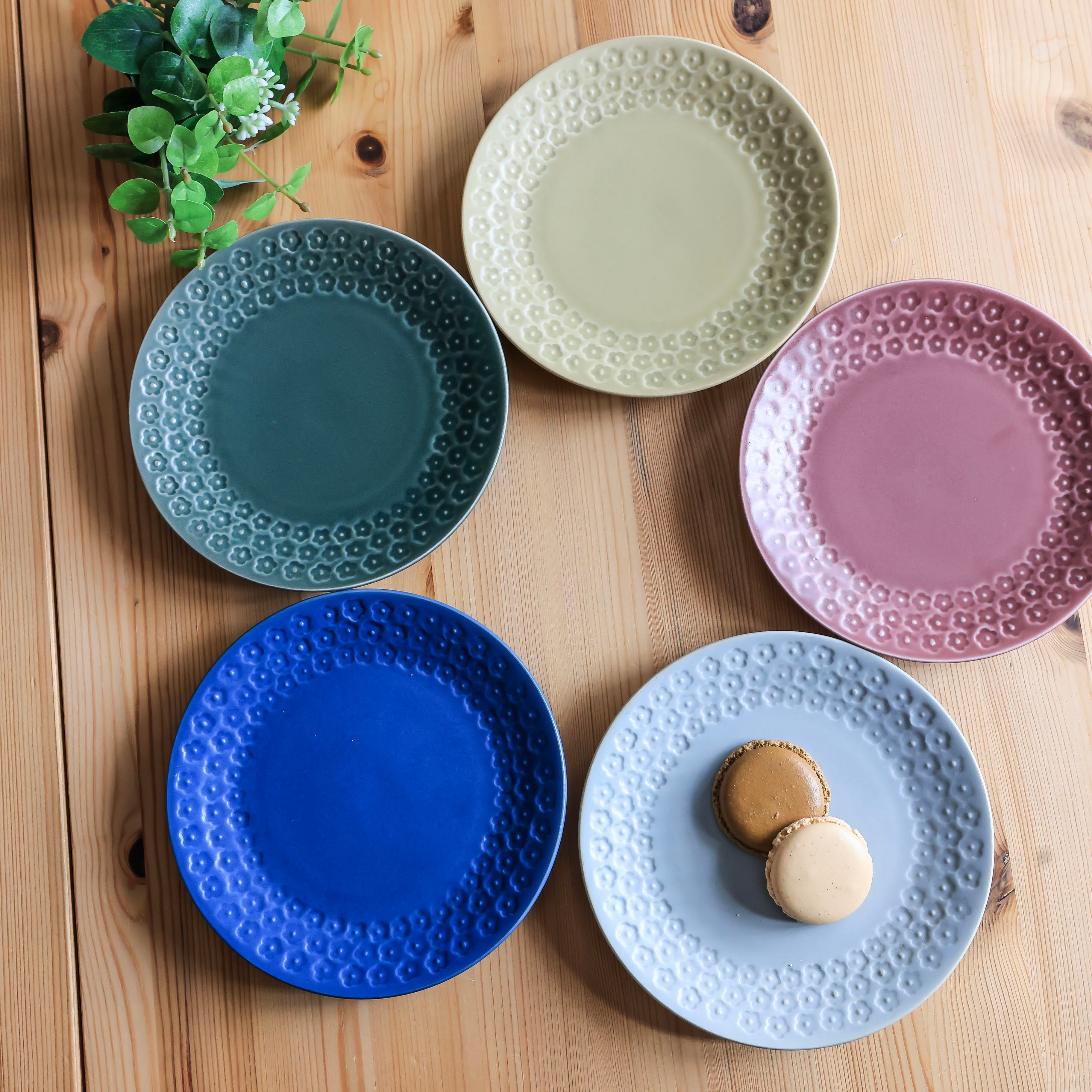 印花型5.0皿「紺マット」