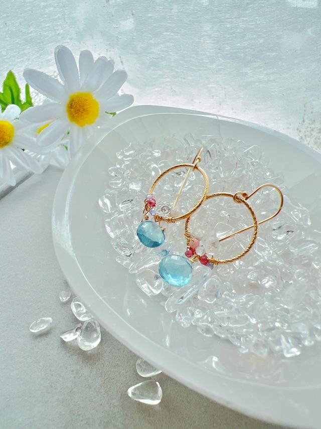 Larme de lune（ラーム・ド・リュヌ）ピアス