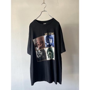 -THE BEATLES- 00's photo print T-shirt