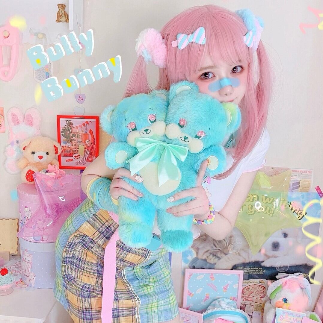 924 レディース ロリータ 双頭 くま ぬいぐるみ ポシェット リュック バッグ M1g3b1 Lachouette 924 レディース ロリータ 双頭 くま ぬいぐるみ ポシェット リュック バッグ M1g3b1 Lachouette