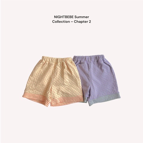 〘予約〙nightbebe / Polka Dot Shorts