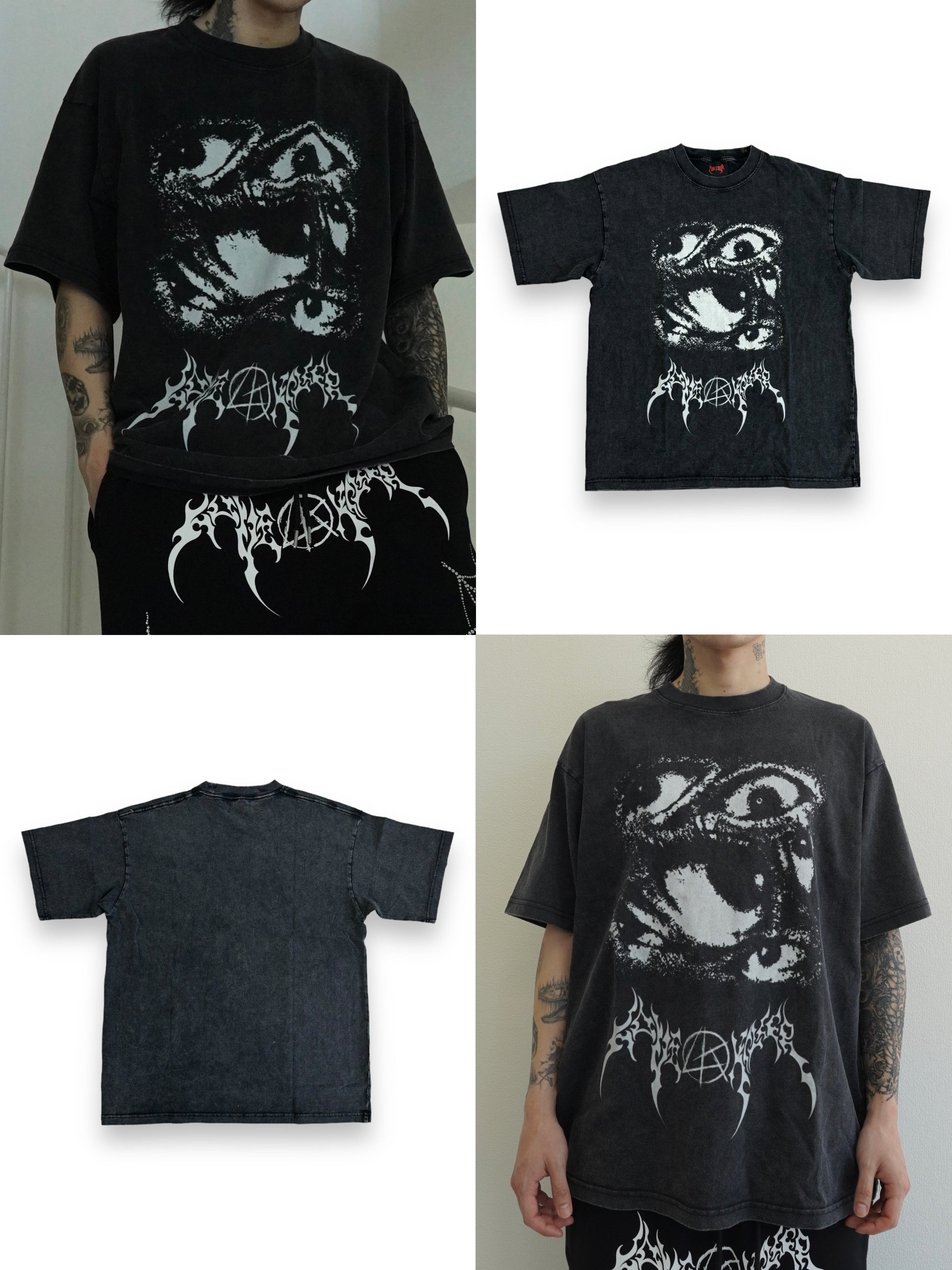 【LOVE KILLER】Eye Graphic logo T-shirt by ruptivey Ver.2