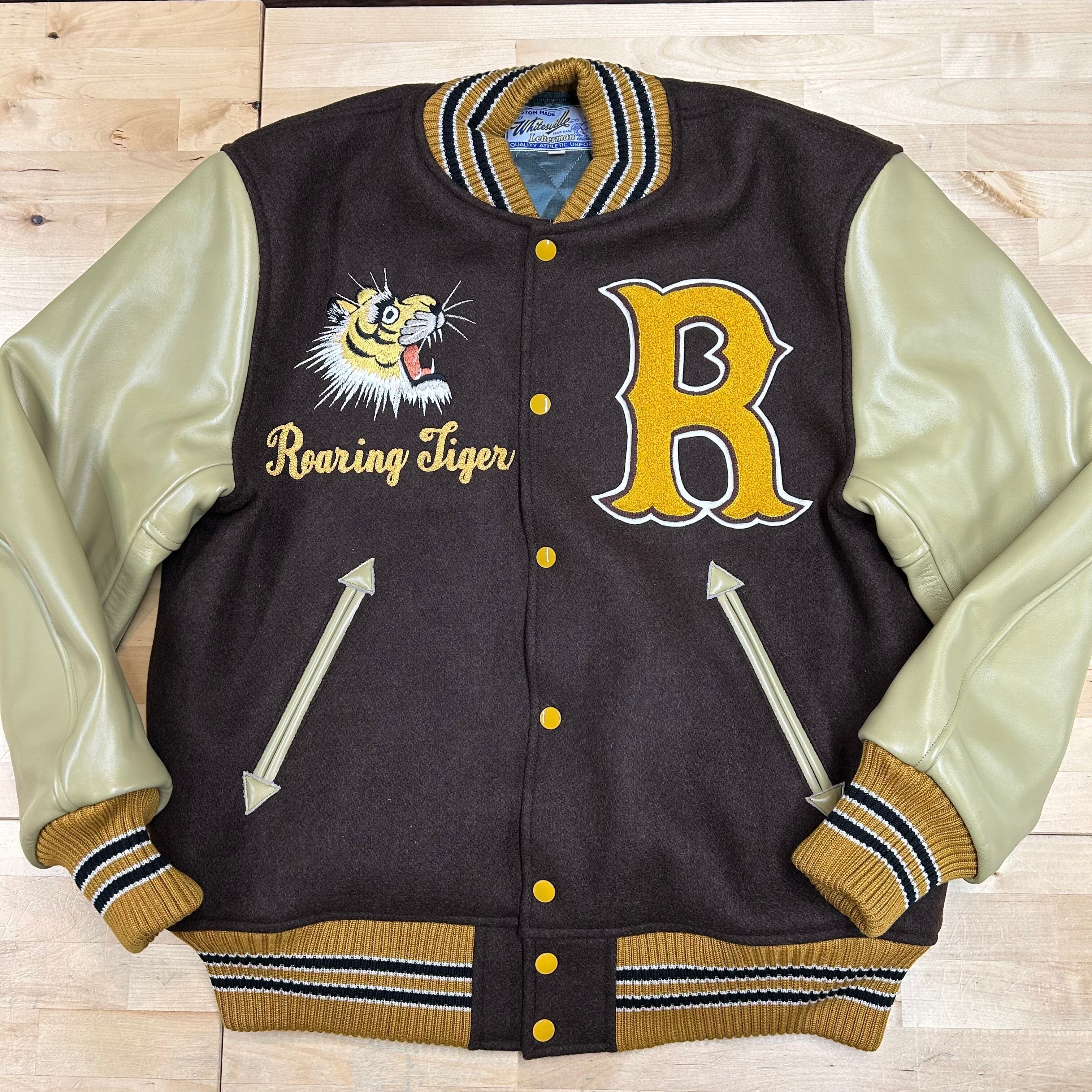 WHITESVILLE】 【品番:WV15785-138】 「30oz.WOOL MELTON AWARD JACKET