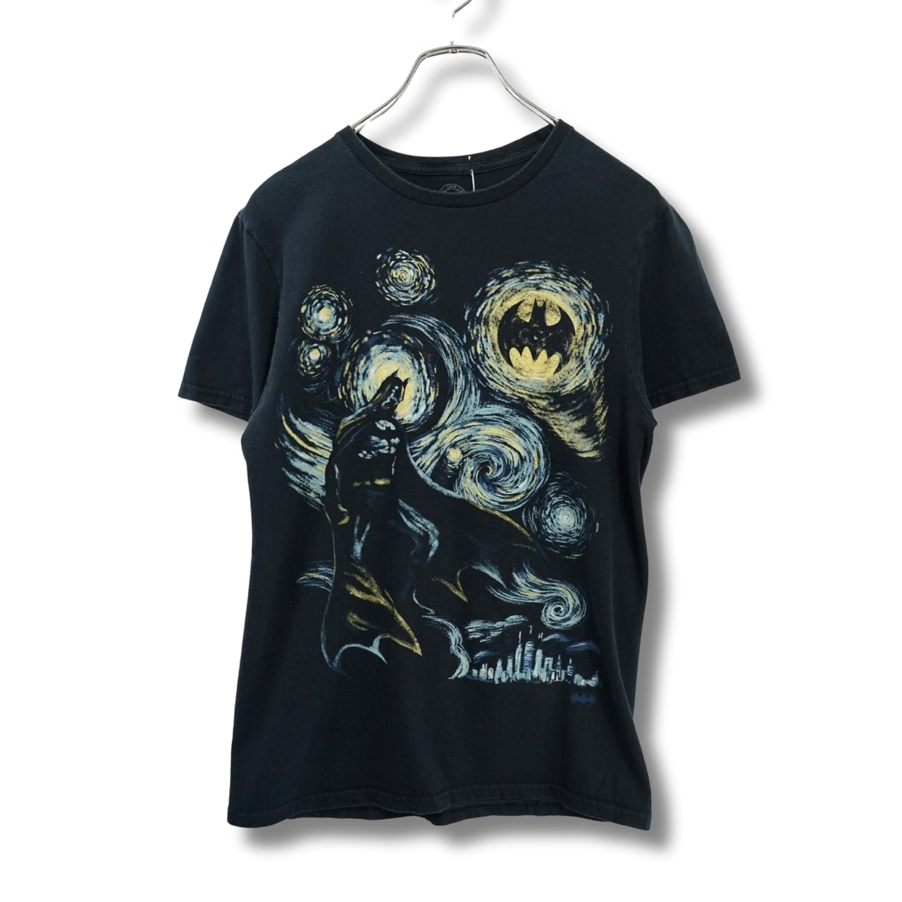 DCコミックス バットマン 星月夜 風景プリントTシャツ Sサイズ|NA296