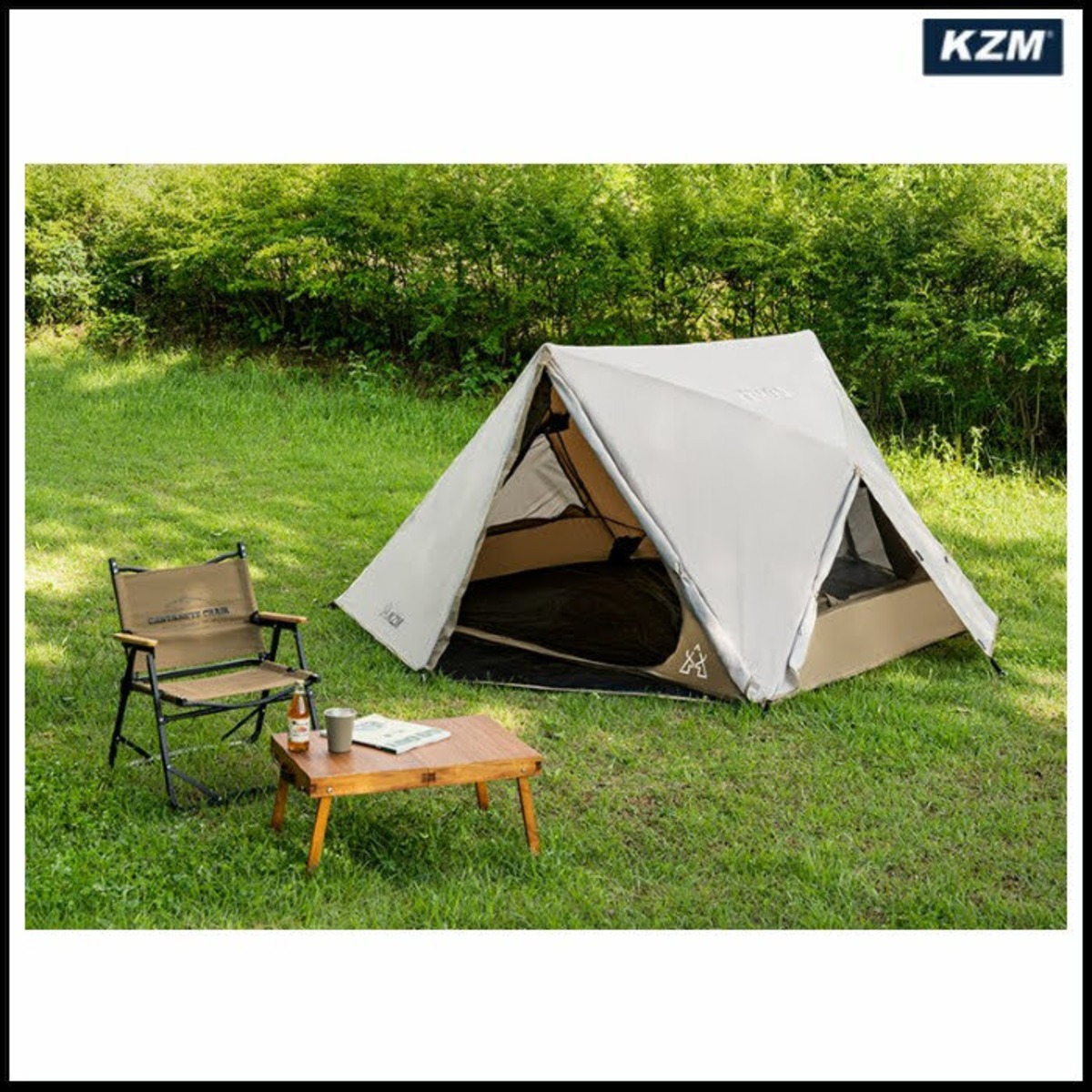 少量再入荷【KZM】 カズミ NEW トリオン EX テント ワンタッチ センス 