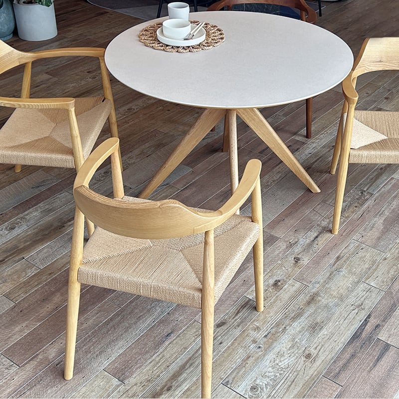 ダイニングセット（テーブル&チェア） デザインダイニングセット 4人 5点セット(テーブル+チェア4脚) W150 組立設置付