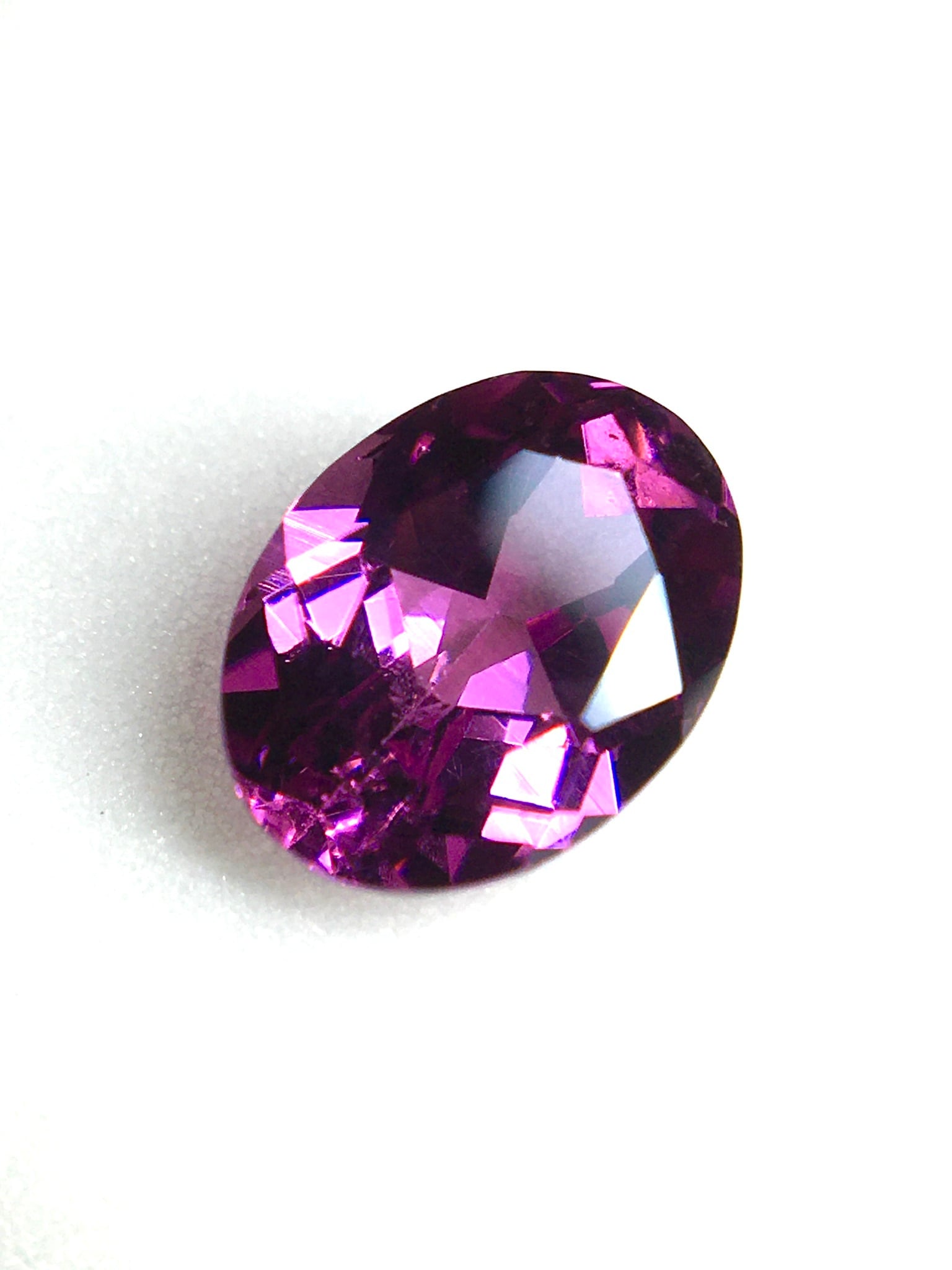 瑞々しい”葡萄色”の煌めき 1ct UP 天然 グレープ ガーネット ルース