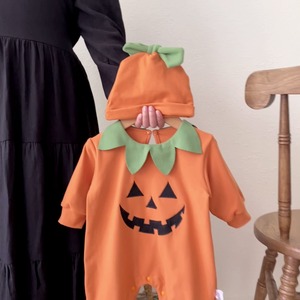 【秋作】帽子付きハロウィーンオールインワン