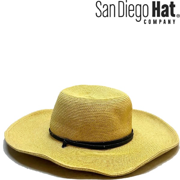 1点物◇San Diego Hat麦わら帽子ストローハットUSA古着メンズ