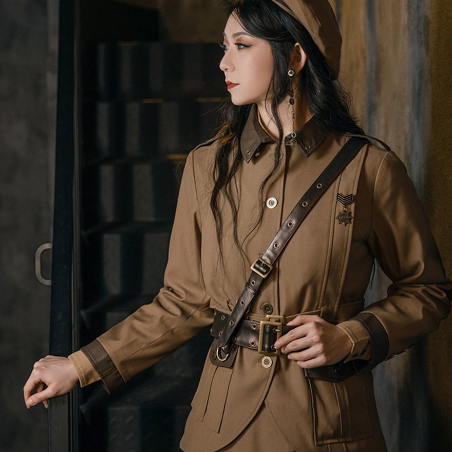 スチームパンク ジャケット 軍服 ミリタリー ロリィタ コスチューム イベント 舞台衣装