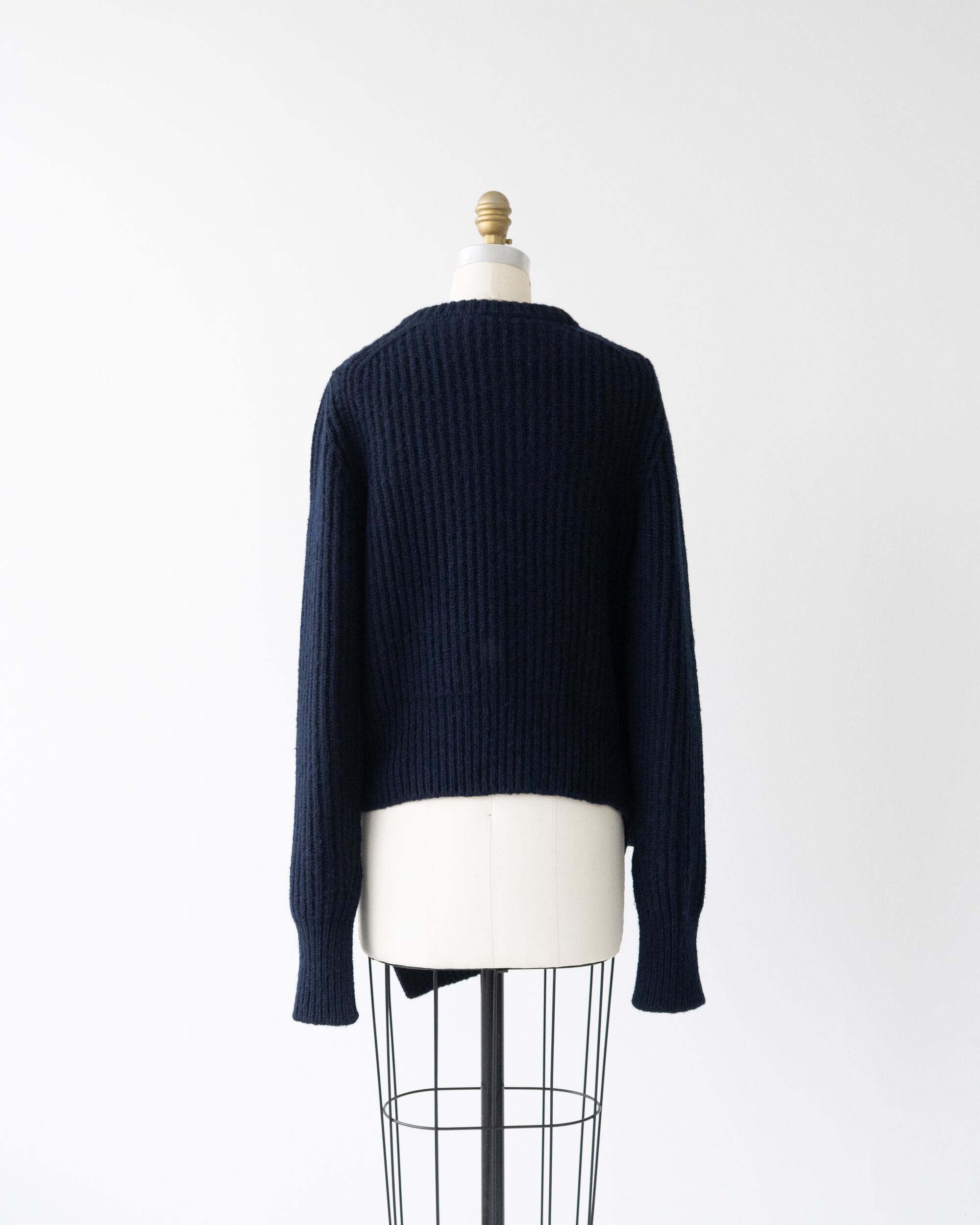 CÉLINE PHOEBE PHILOフィービーファイロ トリミング ニット CELINE by Phoebe Philo セリーヌ フィービーファイロ サイド