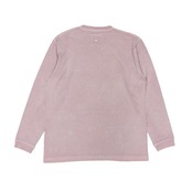 LONG SLEEVE T-SHIRT<PIGMENT DYE 03> / PINK