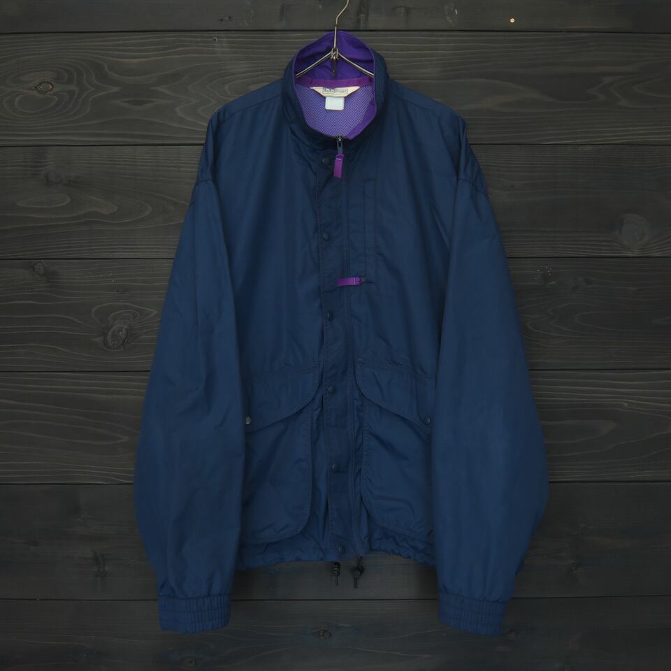 80’s L.L.Bean ナイロンスタンドジャケット★