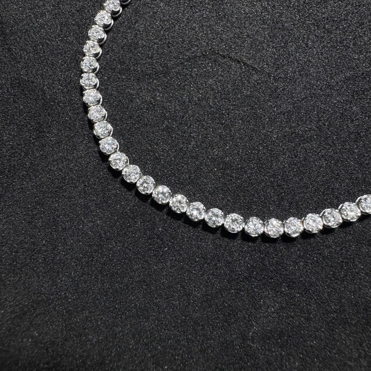 ダイヤ調の石がついたテニスブレスレット　刻印:p.m 2.00?? Pt 2.0ct ダイヤモンド テニスブレスレット | カオキ | 日本最大級の品