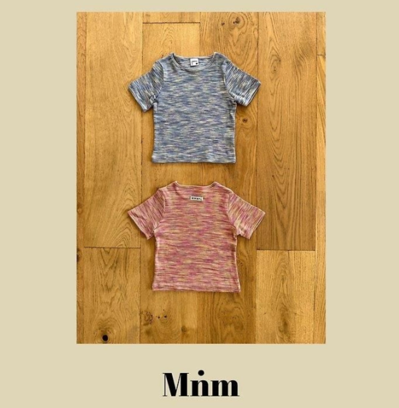 【取寄/韓国直送】MINIMAL 26/SM ミックスダインTシャツ｜夏服｜韓国子供服