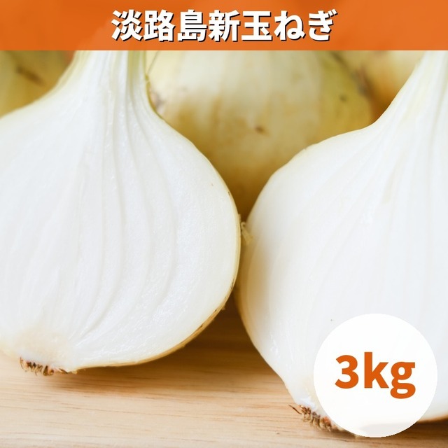 淡路島　 新玉ねぎ 3ｋｇ