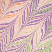 〈Sunset Macaron〉矢羽柄 × ドット〜洗えるきもの(シルジェリー)〜