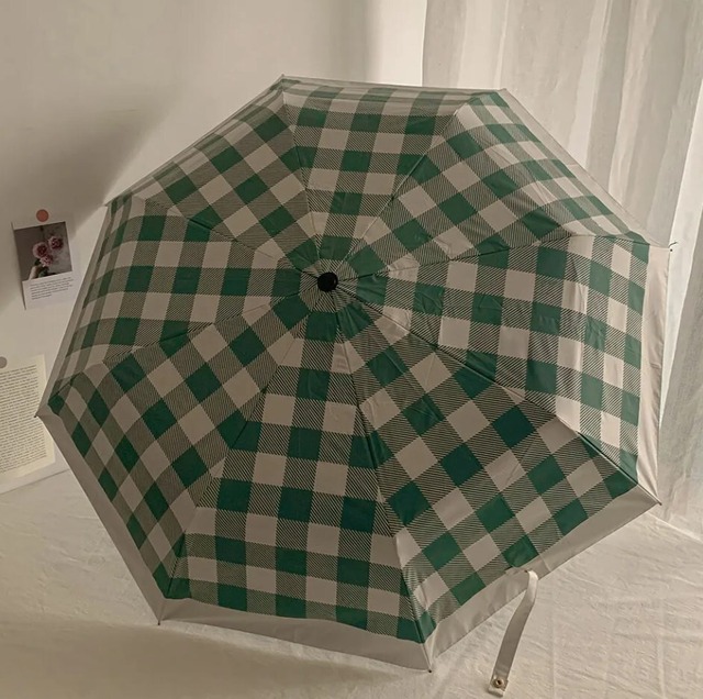 【お取り寄せ】晴雨兼用 雨具 ins シンプル 雨傘 梅雨対策 日焼け止 折り畳み傘