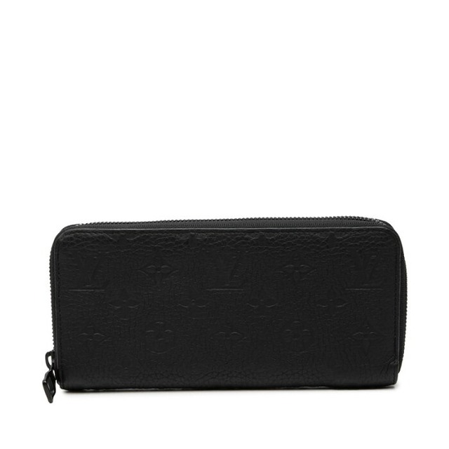 ルイ ヴィトン モノグラム トリヨン ジッピーウォレット ホリゾンタル 長財布 M11721 ブラック レザー メンズ LOUIS VUITTON 【中古】
