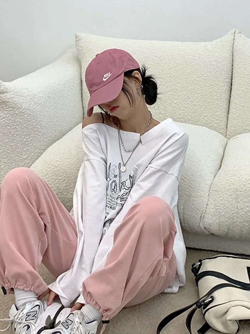 フェアリー・グランジプリントTシャツ,裸の肩,長袖,韓国原宿,ルーズフィット,黒,y2k,2024 T240926001207_01 | Pay ID フェアリー・グランジプリントTシャツ,裸の肩,長袖,韓国原宿,ルーズフィット,黒,y2k,2024 T240926001207_01 | Pay ID