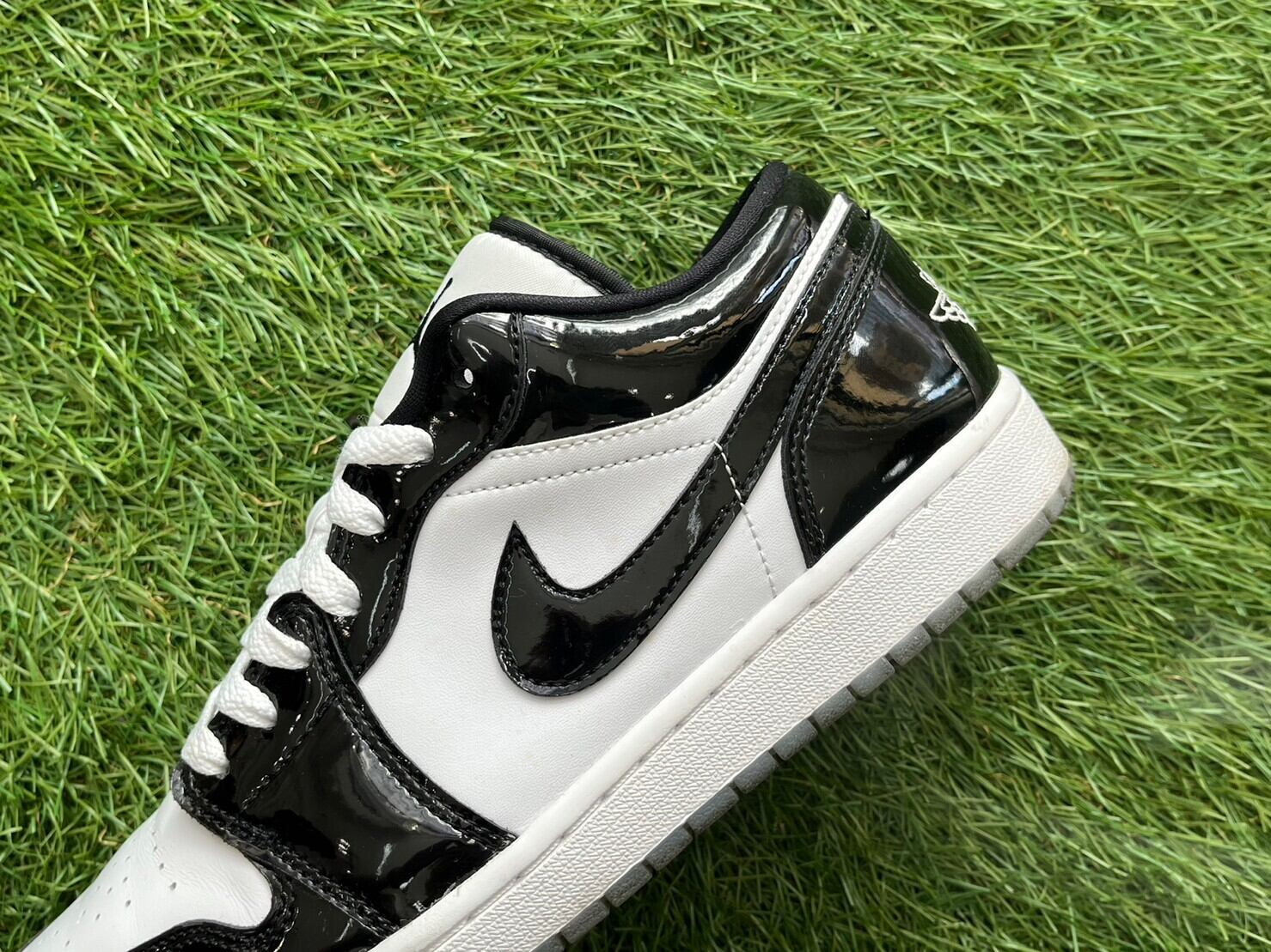 NIKE AIR JORDAN 1 LOW SE CONCORD PATENT DV1309-100 28cm 51095 