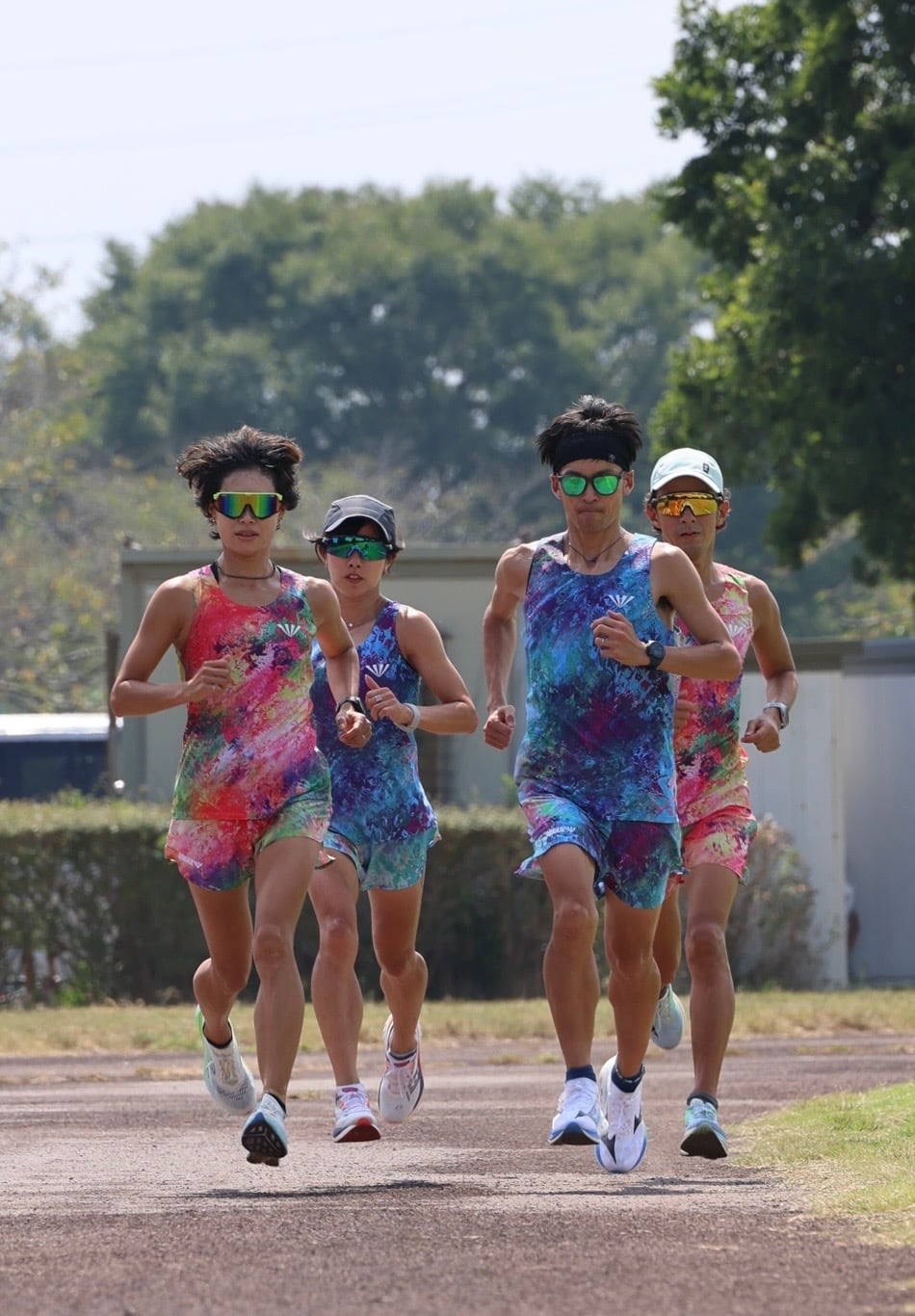 JINGER】ユニセックス マルチポケット付きランニングパンツ【J-2067