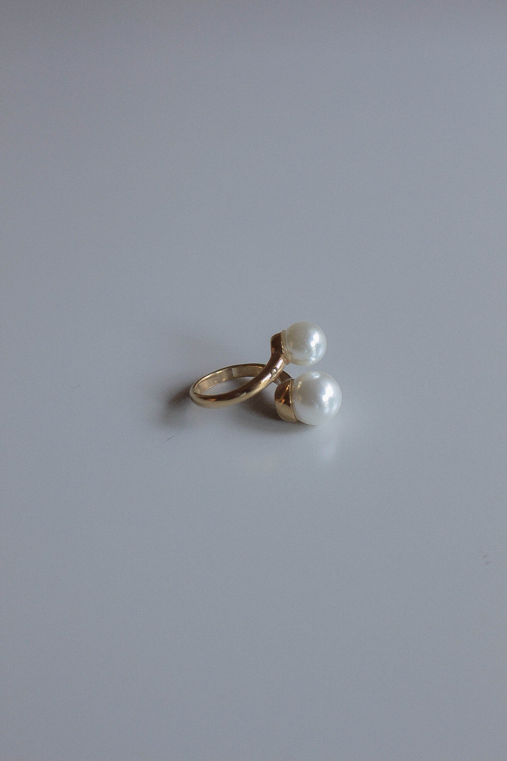 5/2(sat)新色発売 Cross Pearl Ring | ebine(エビネ)|金属アレルギー