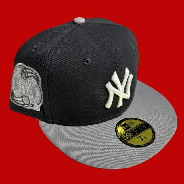New York Yankees 2000 Subway Series New Era 59Fifty Fitted / Dark Gray,Gray (Gray Brim)