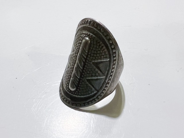 【21号】Vintage Uzbekistan  handmade tribal silver ring