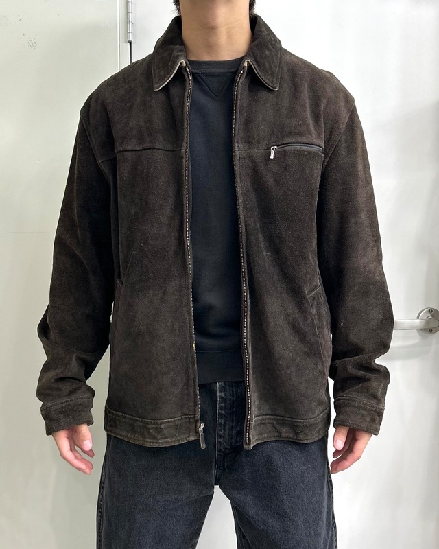 00’s Joseph Abboud Suede Jacket【Roots店】