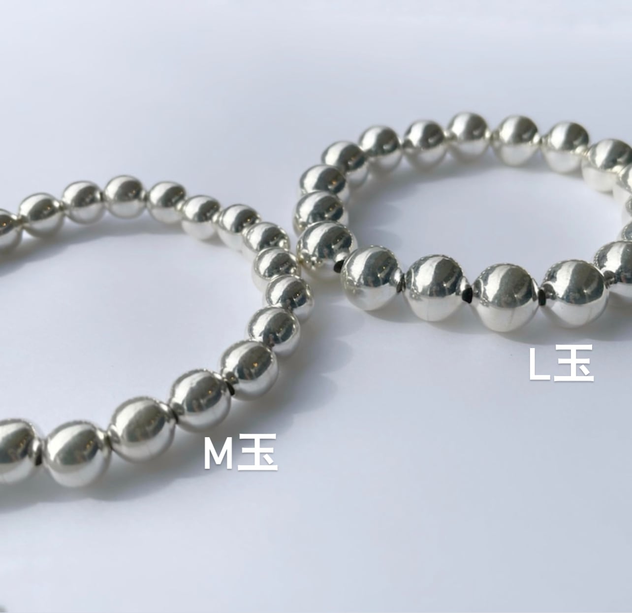 再入荷】L玉 ボールビーズ ブレスレット | 【公式通販】鎌倉のシルバー