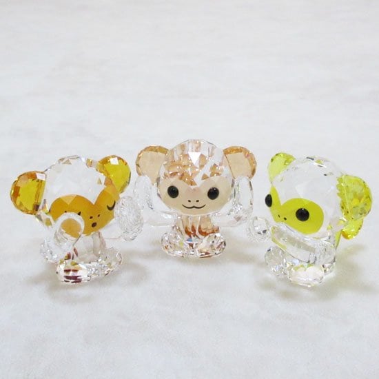スワロフスキー 三猿