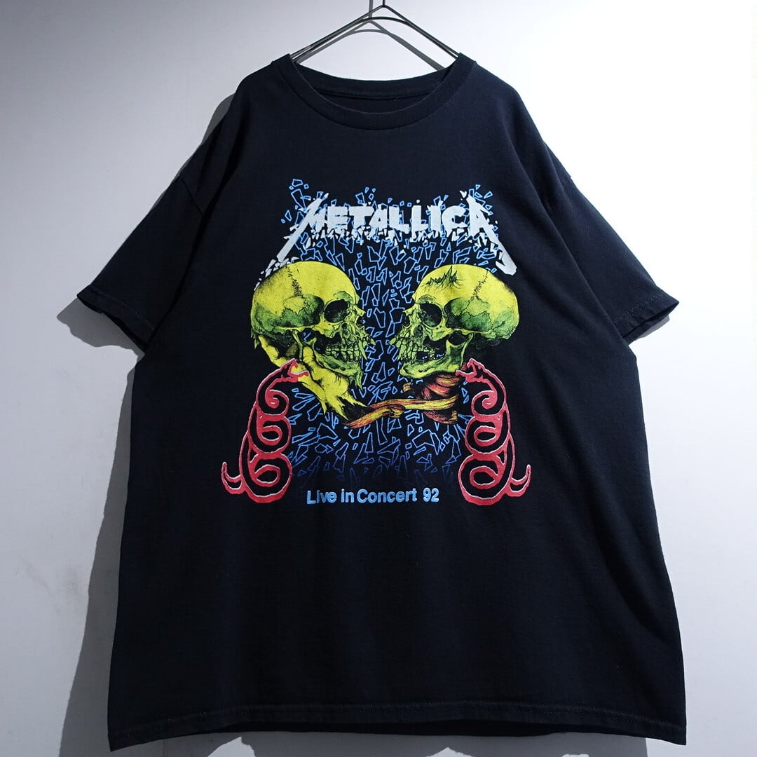 “METALLICA” Black Print Band T-Shirt