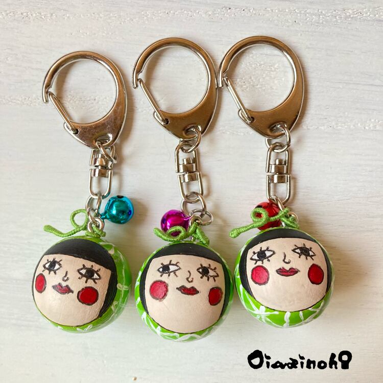 バーシック君　メロンリリちゃん　キーホルダー　メロンの被り物付き　お顔厳選 バーシック君メロンリリちゃんキーホルダーメロンの被り物付きお