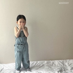 【minipoint】ビスケットオーバーオール 80〜120cm