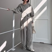 MIXカラー2wayジップCD/グレーmix