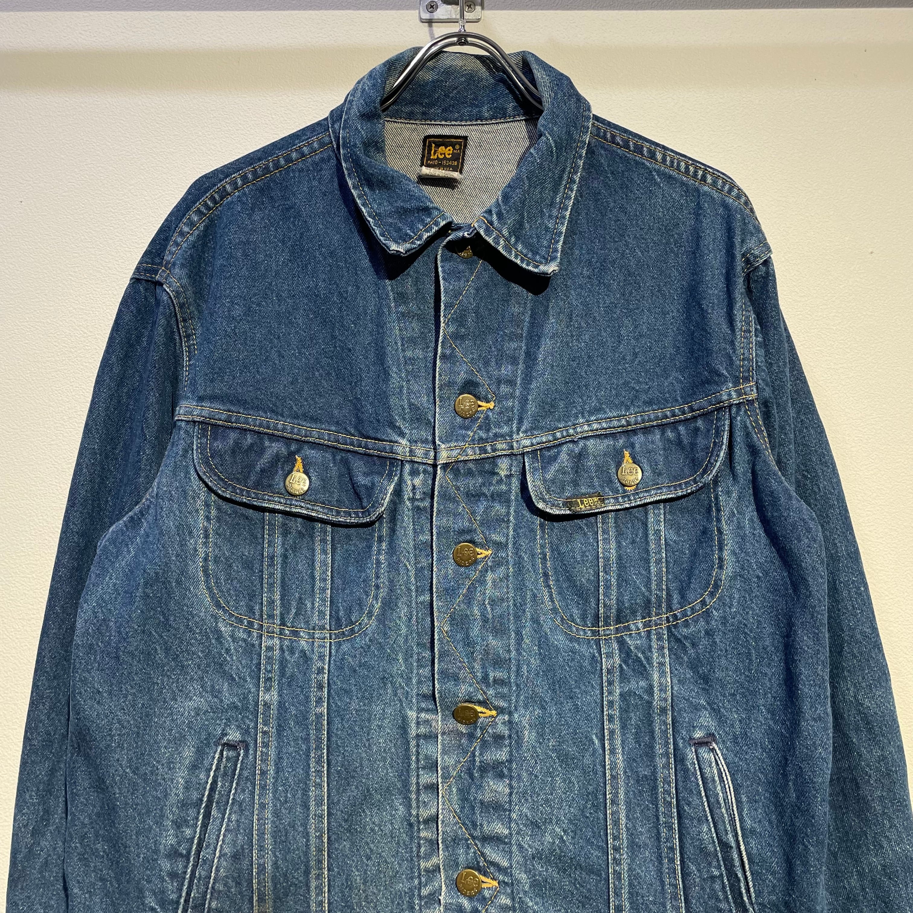 USA製 70s Lee used 220 denim jacket SIZE:44L | one day store