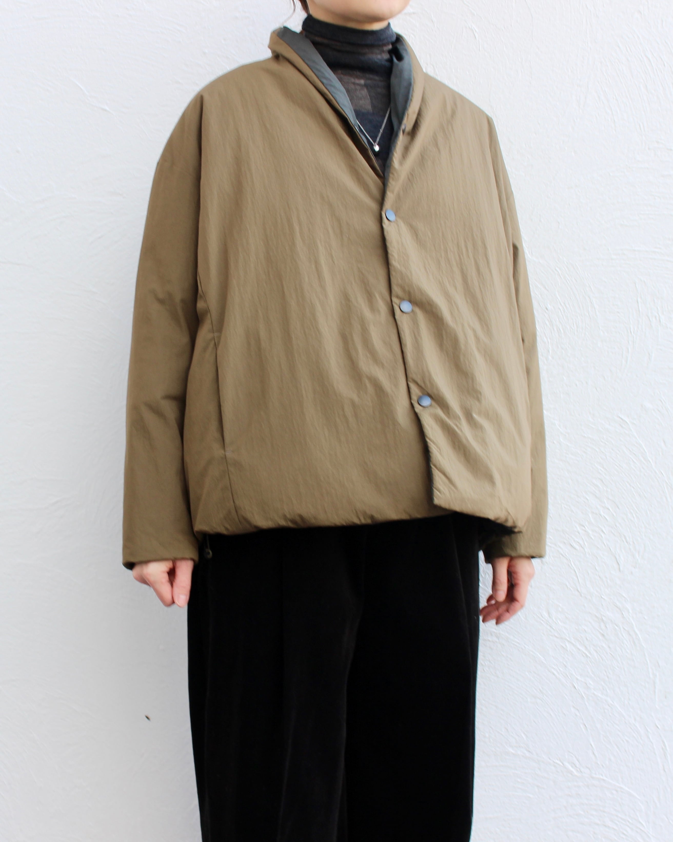 pas de calais/reversible down coat