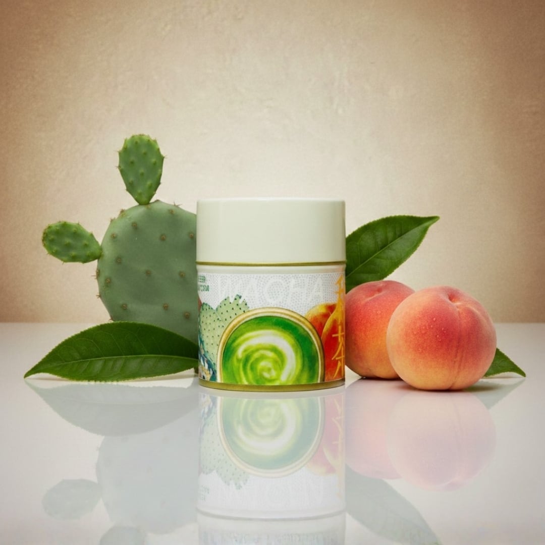WACHA Green Botanical Matcha – Peach & Prickly Pear