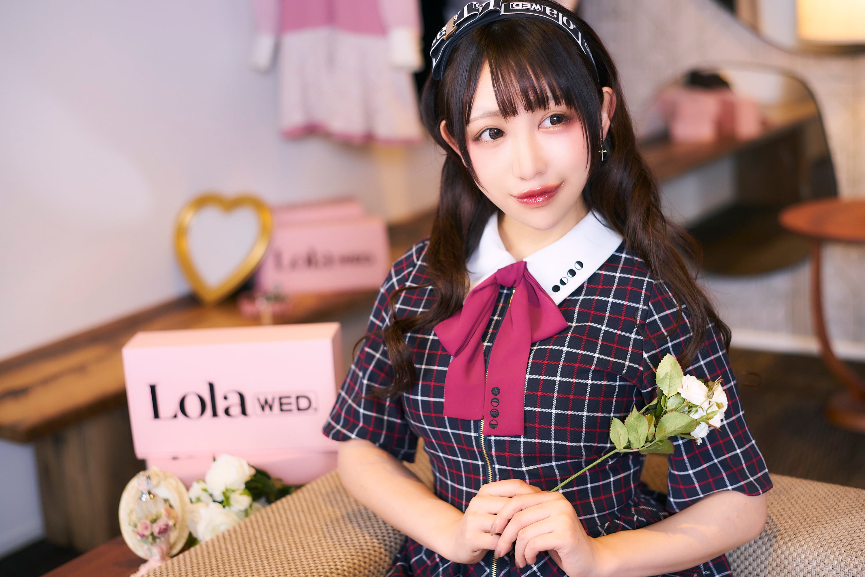 Lola wed ワンピースとリボンタイ　セット リボンタイ | Lola wed.
